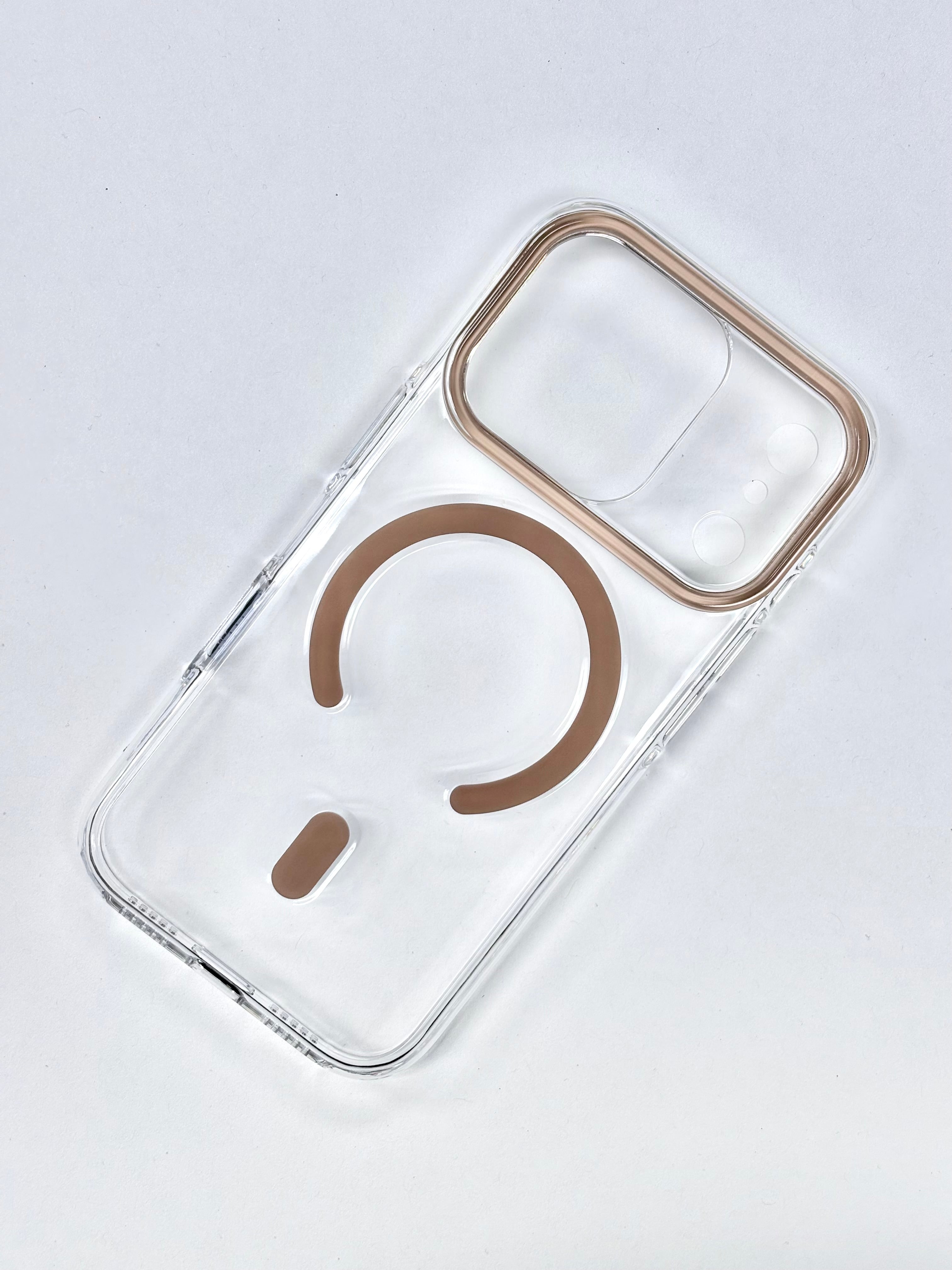 Berlia Clear MagSafe Phone Case for iPhone 16/17 Series - Sheen Series