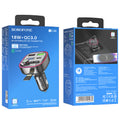 Borofone BC48 QC3.0 Car Charger with Bluetooth 5.0 + FM Transmitter