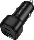BOROFONE BZ34B PD38W Type-C and USB-A Car Fast Charger