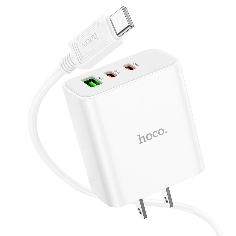HOCO C126 PD40W + QC3.0 Three-Port(2C1A) Charger (US)