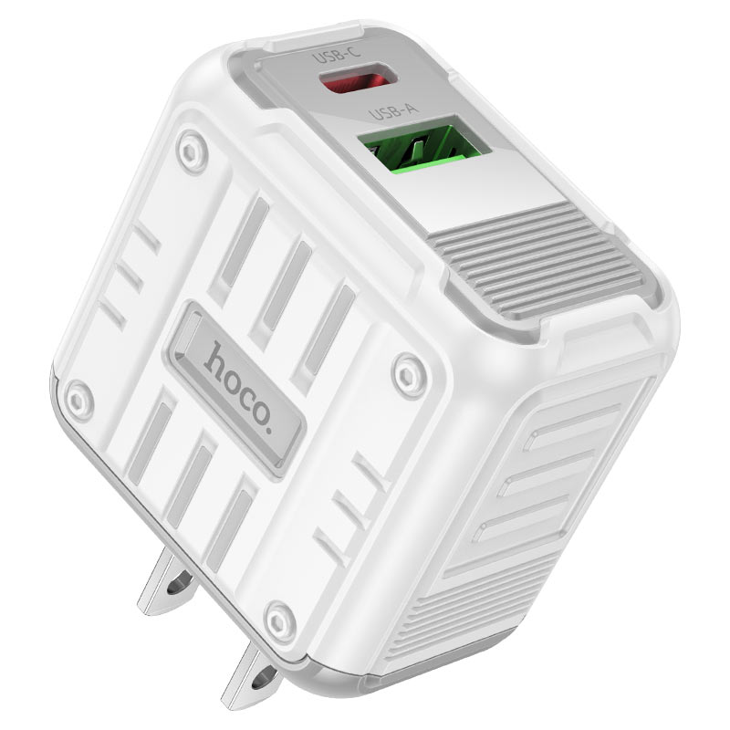 HOCO C135 20W USB-C +QC3.0 USB-A Multi-Port Charger