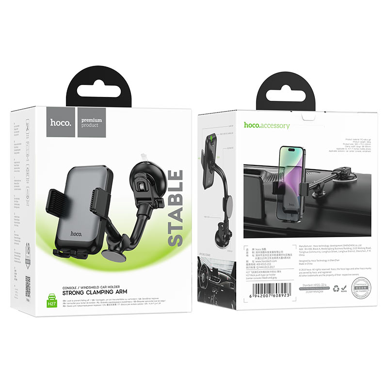 HOCO H27 Car Holder for Centre Console and Windshield