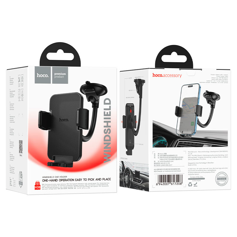 HOCO H38 Car Holder for Centre Console and Windshield