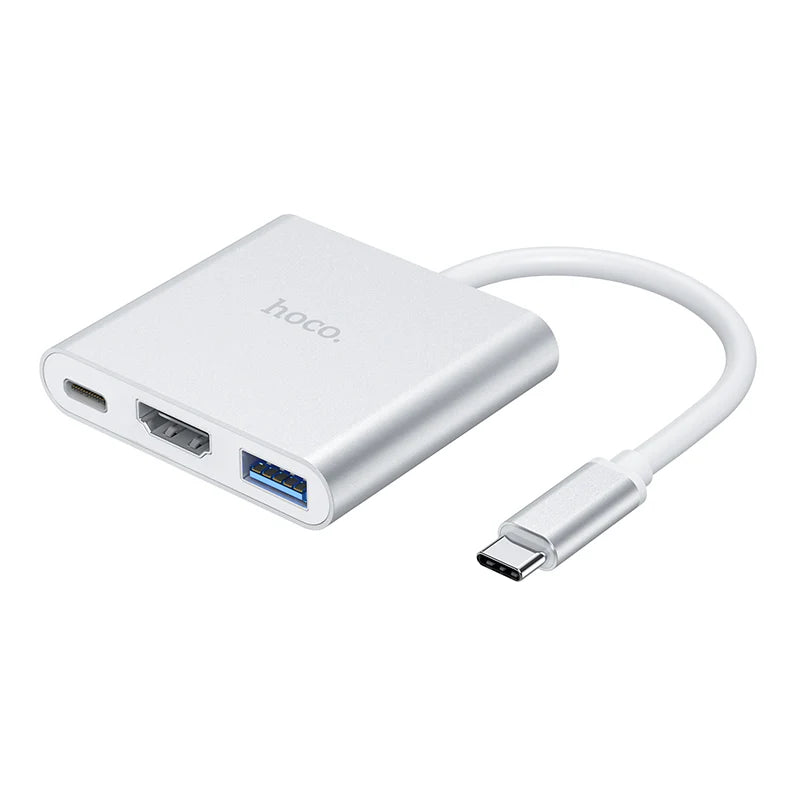 HOCO HB14 Type-C to USB3.0+HDTV+PD Converter/Adapter/Hub