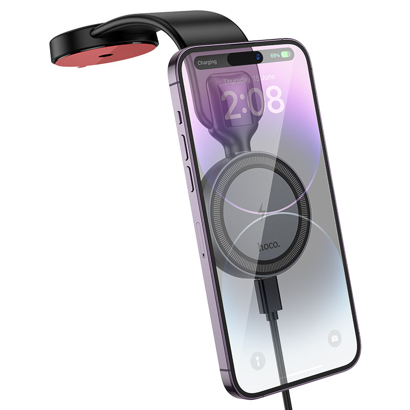 HOCO HW29 Wireless Fast Charging Car Holder for Dashboard