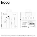 HOCO M101 Max 3.5mm Jack Wire-Controlled Earphones with Microphone