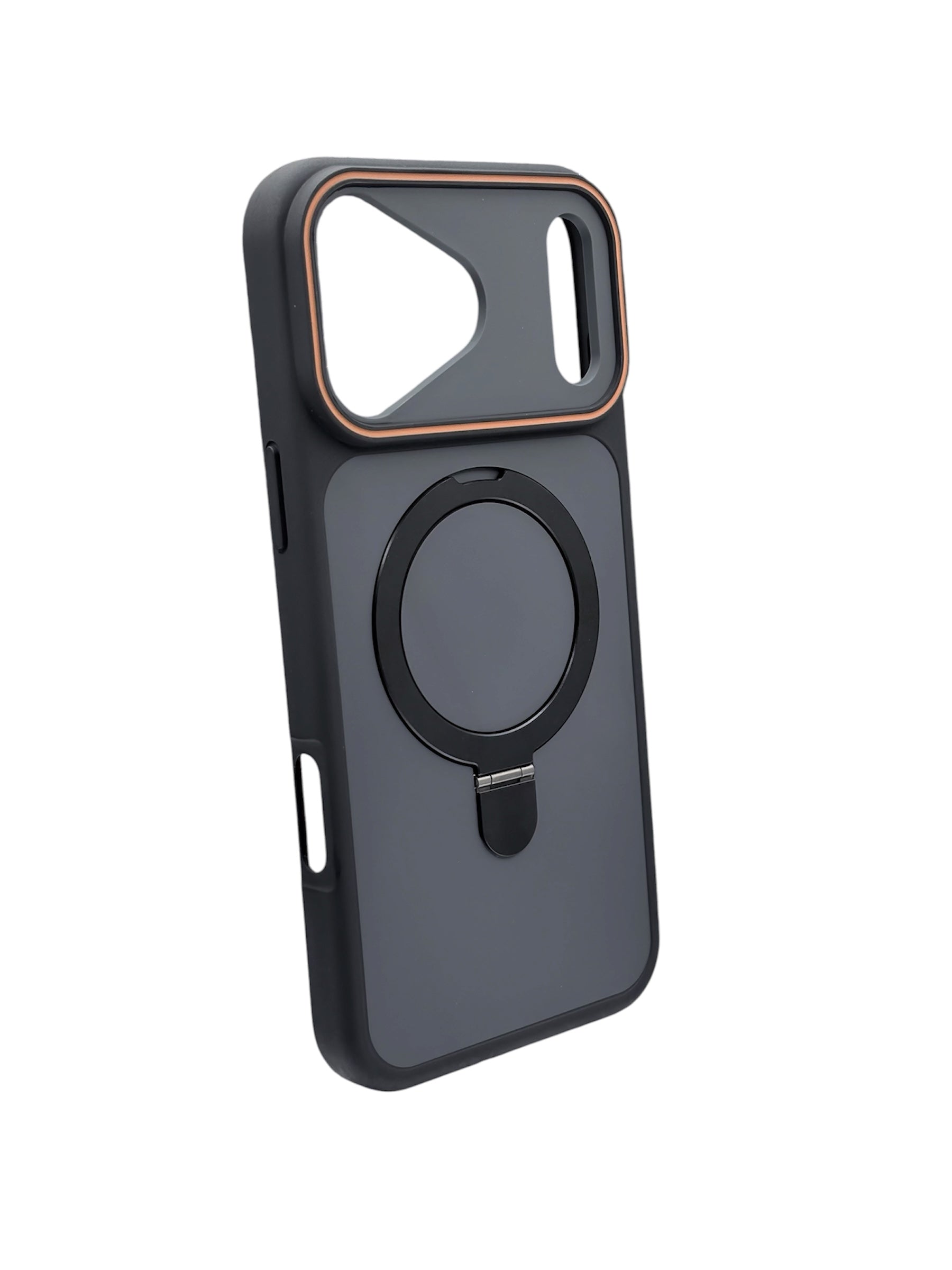 Matte Soft-Feel MagSafe Phone Case with Stand for iPhone 16/17 Series