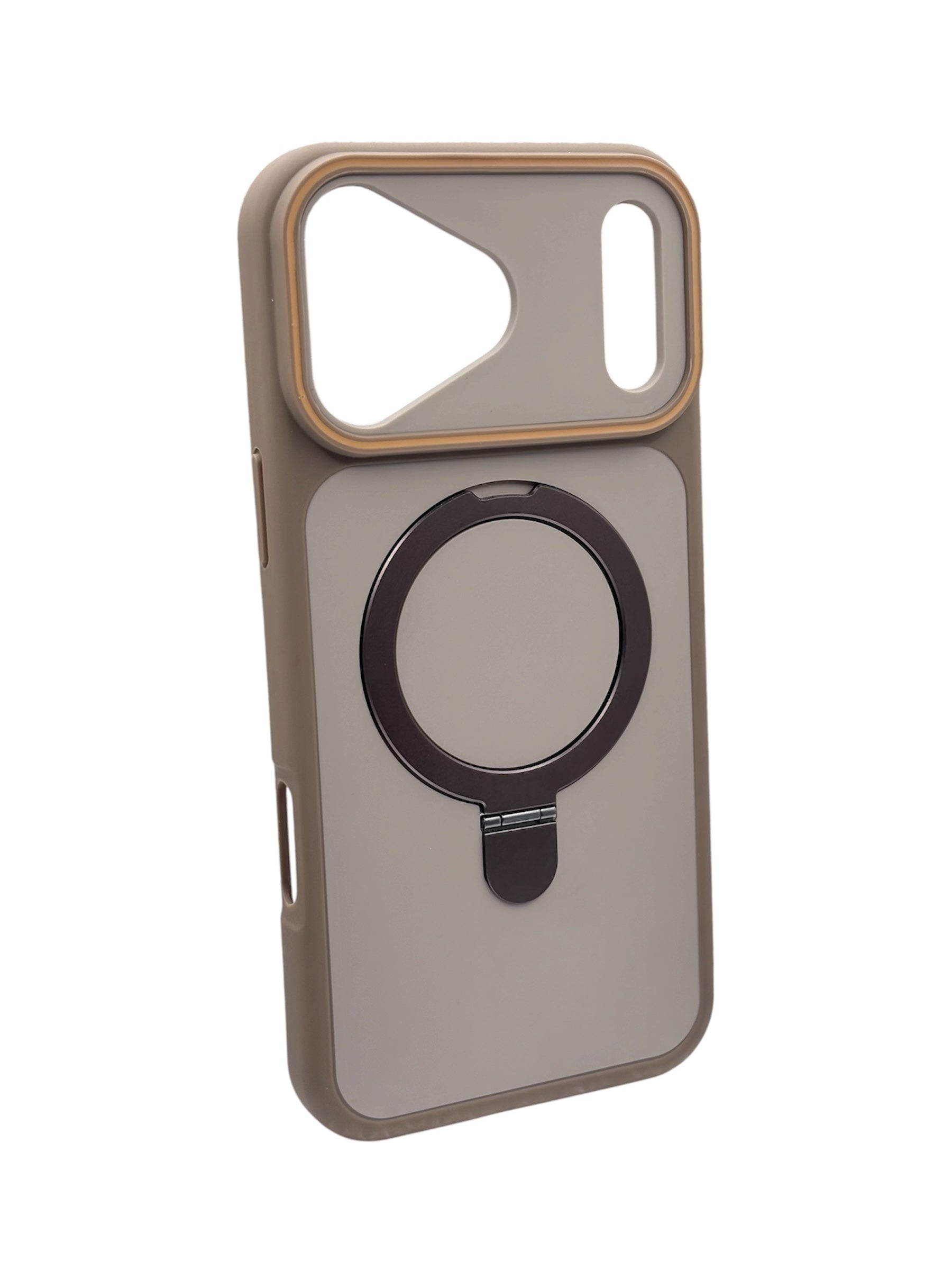 Matte Soft-Feel MagSafe Phone Case with Stand for iPhone 16/17 Series