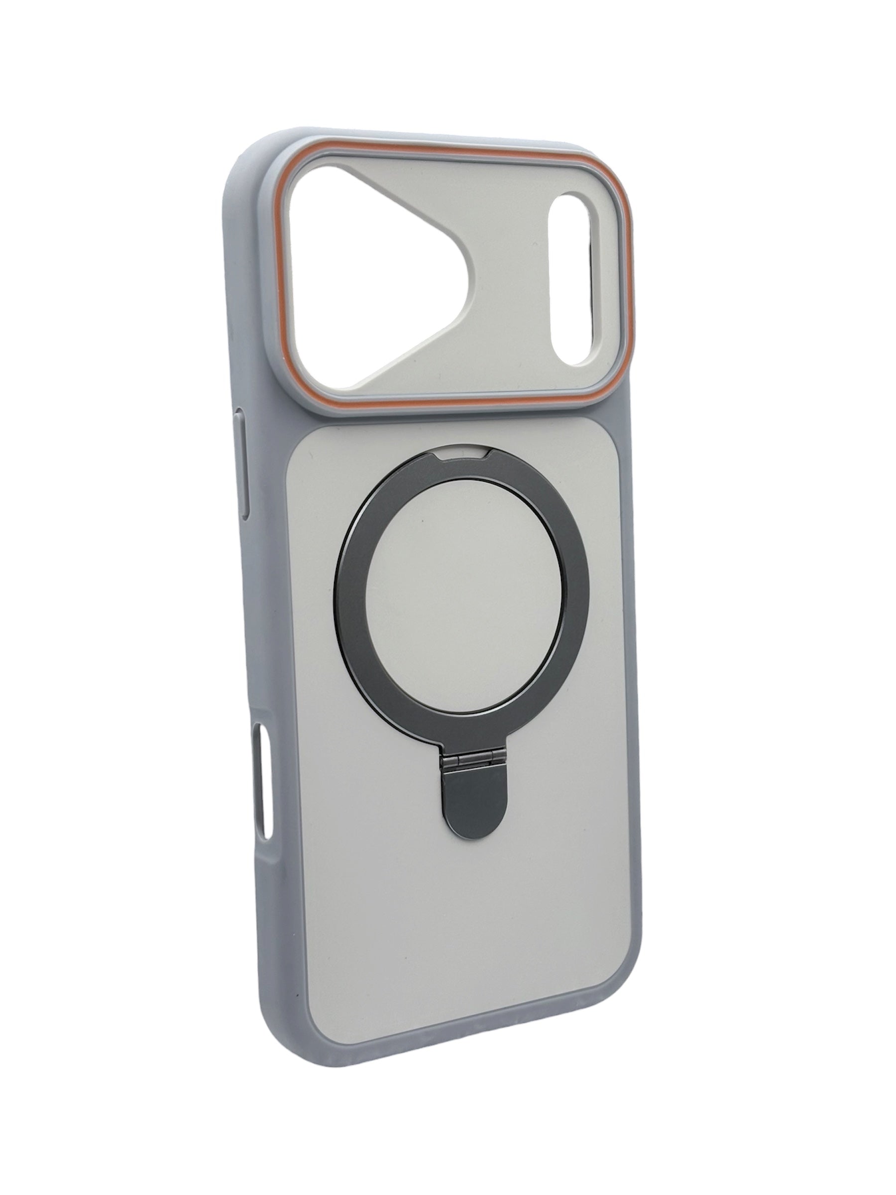 Matte Soft-Feel MagSafe Phone Case with Stand for iPhone 16/17 Series