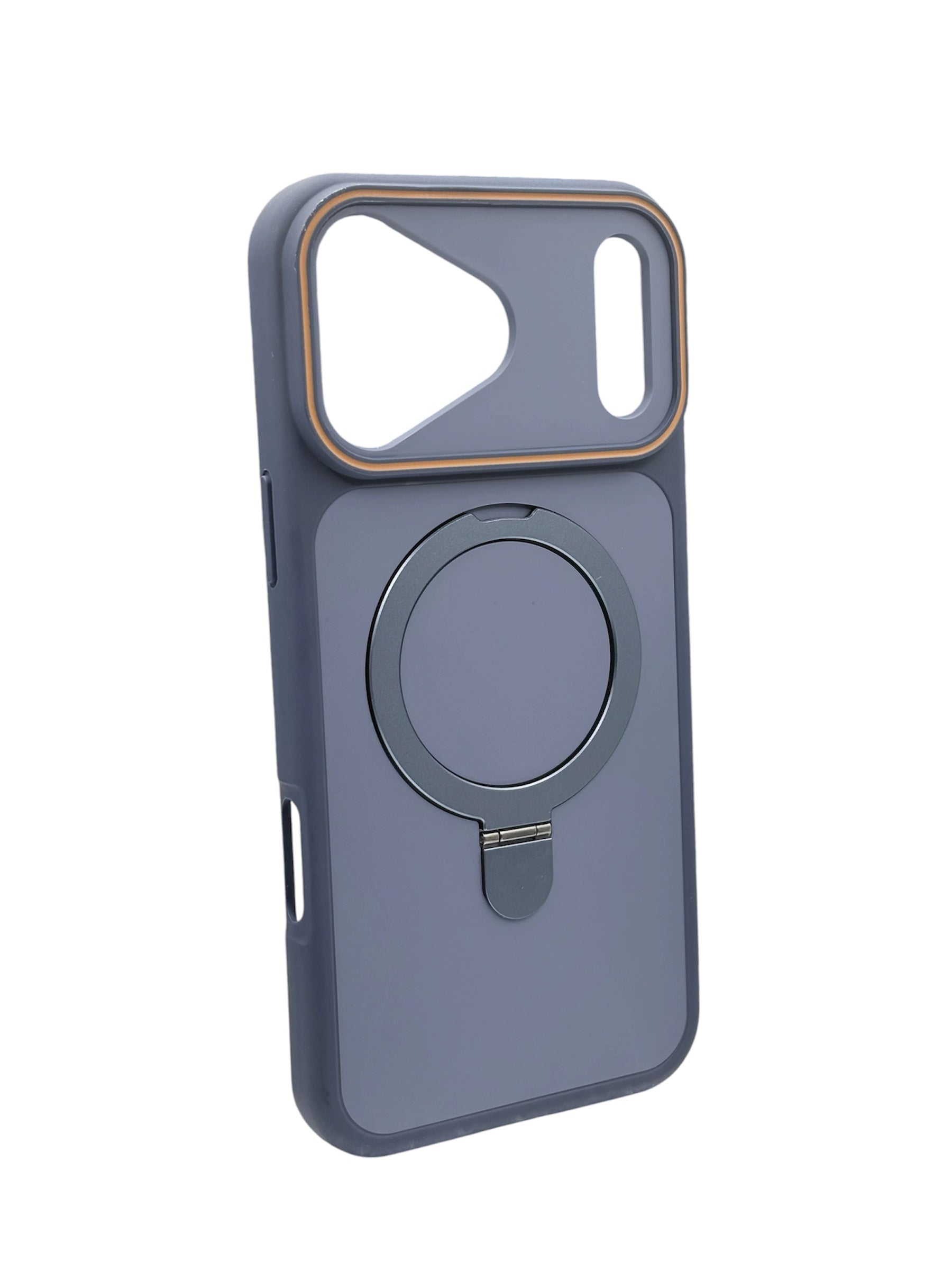 Matte Soft-Feel MagSafe Phone Case with Stand for iPhone 16/17 Series