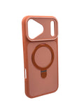 Matte Soft-Feel MagSafe Phone Case with Stand for iPhone 16/17 Series