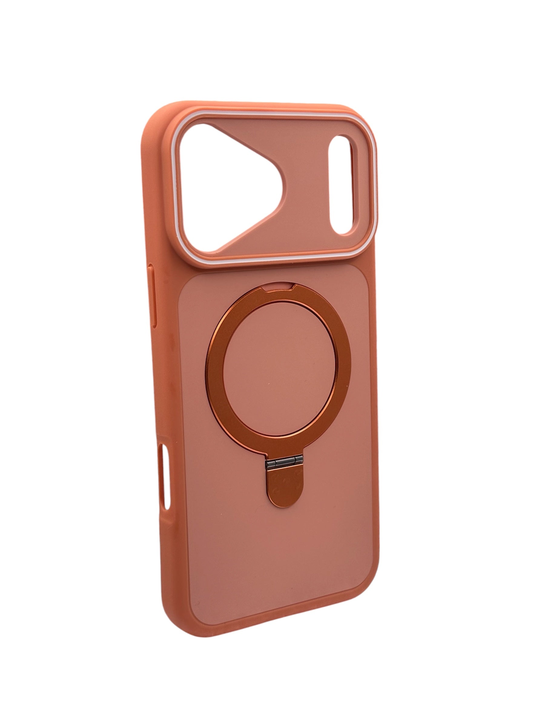 Matte Soft-Feel MagSafe Phone Case with Stand for iPhone 16/17 Series
