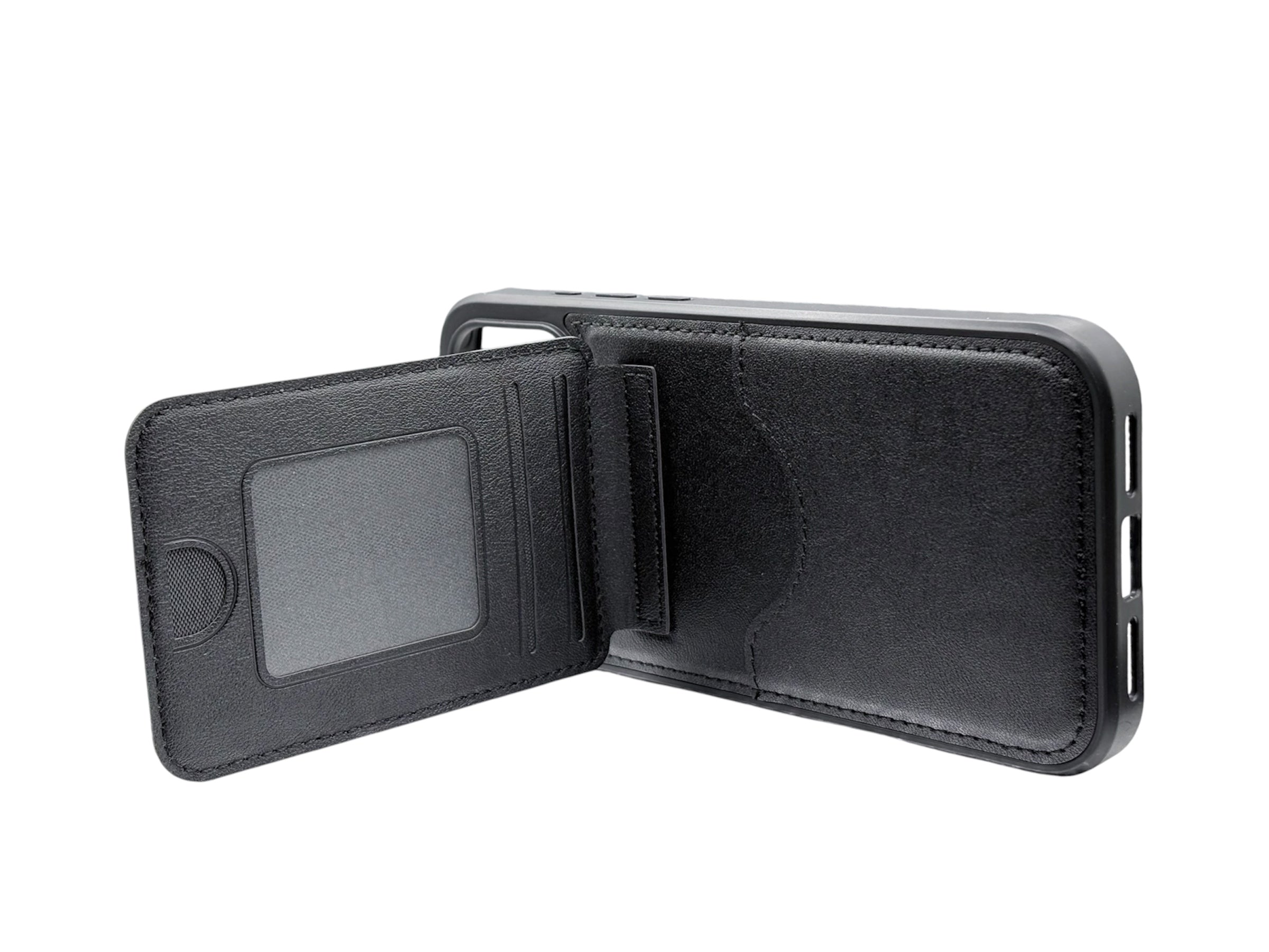 Leather Wallet Stand Case for iPhone 16 & 17 Series