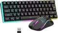 RedThunder 60% Wireless Gaming Keyboard & Mouse Combo with Rechargeable Battery + Honeycomb Optical Mouse