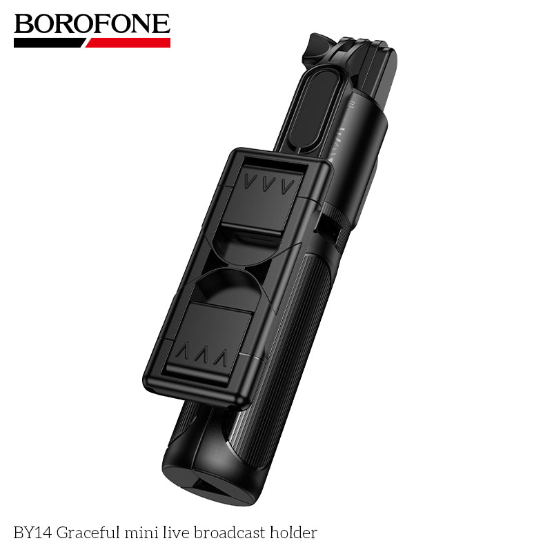 BOROFONE BY14 Mini Live Broadcast Holder Selfie Stick Tripod