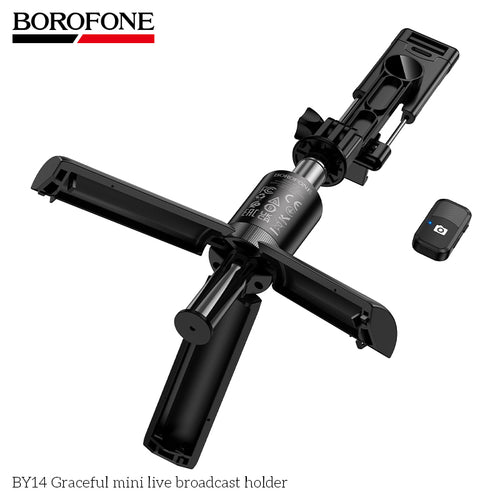 BOROFONE BY14 Mini Live Broadcast Holder Selfie Stick Tripod