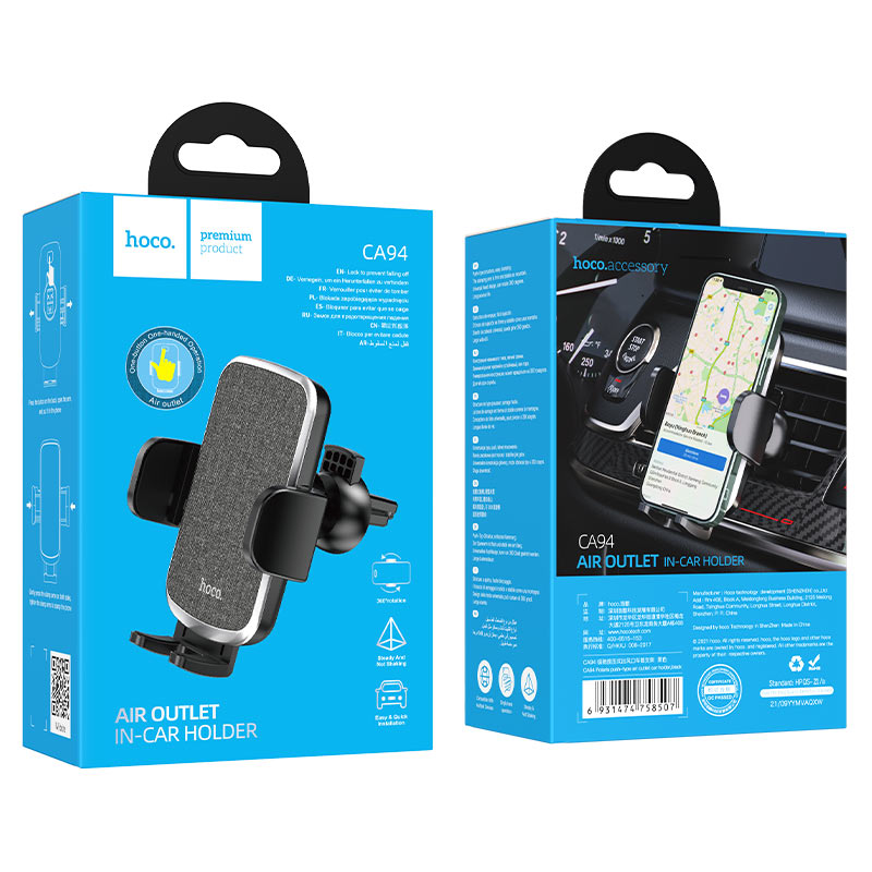Car holder “CA94 Polaris” for air outlet