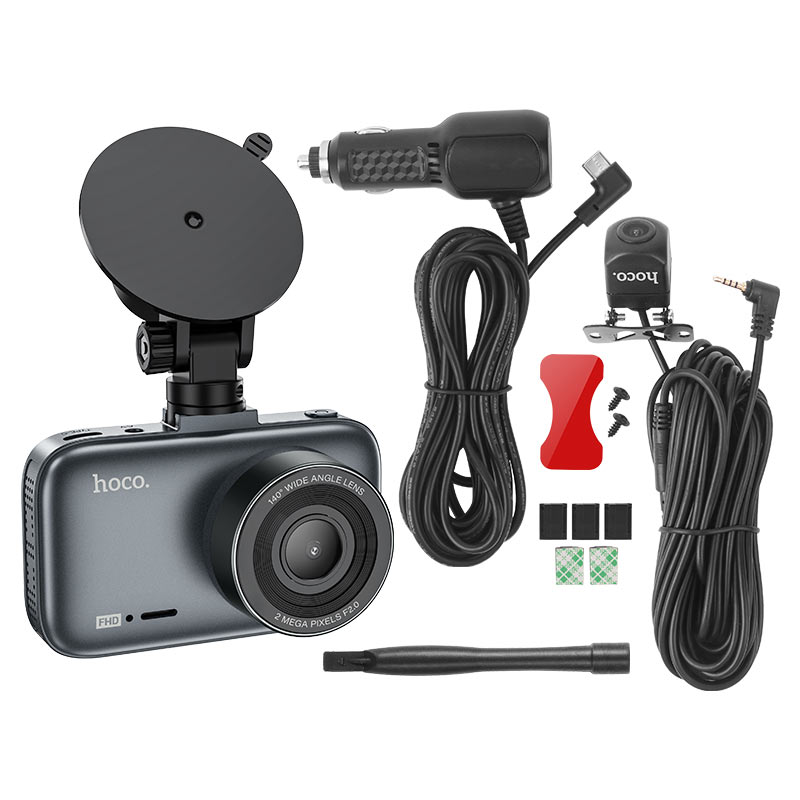 Hoco DV6 dual channel 1080p/30fps driving recorder