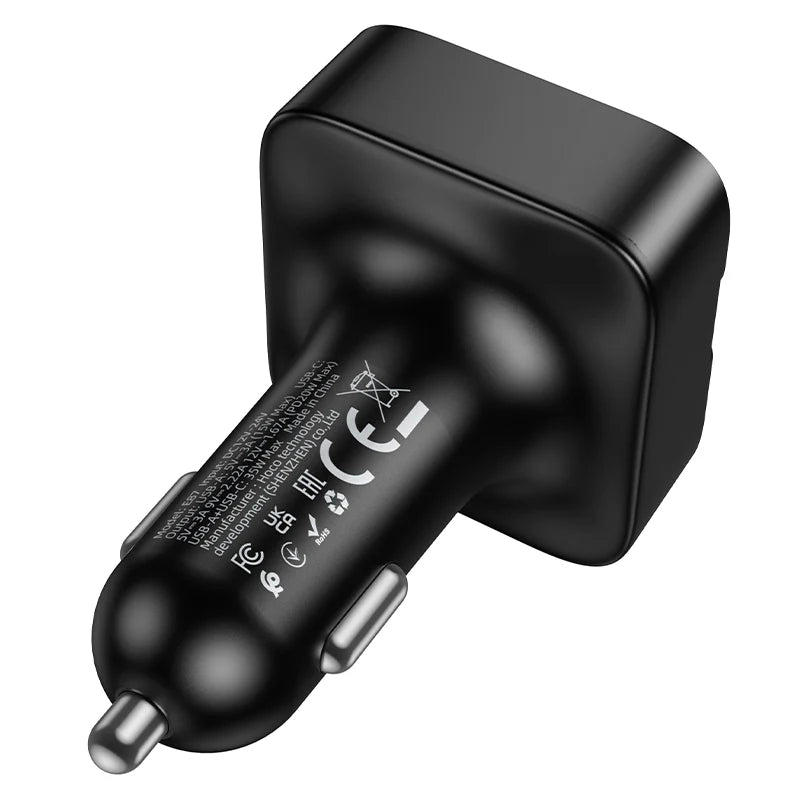 HOCO E87 35W(1A1C) Car Charger with Bluetooth + FM Transmitter