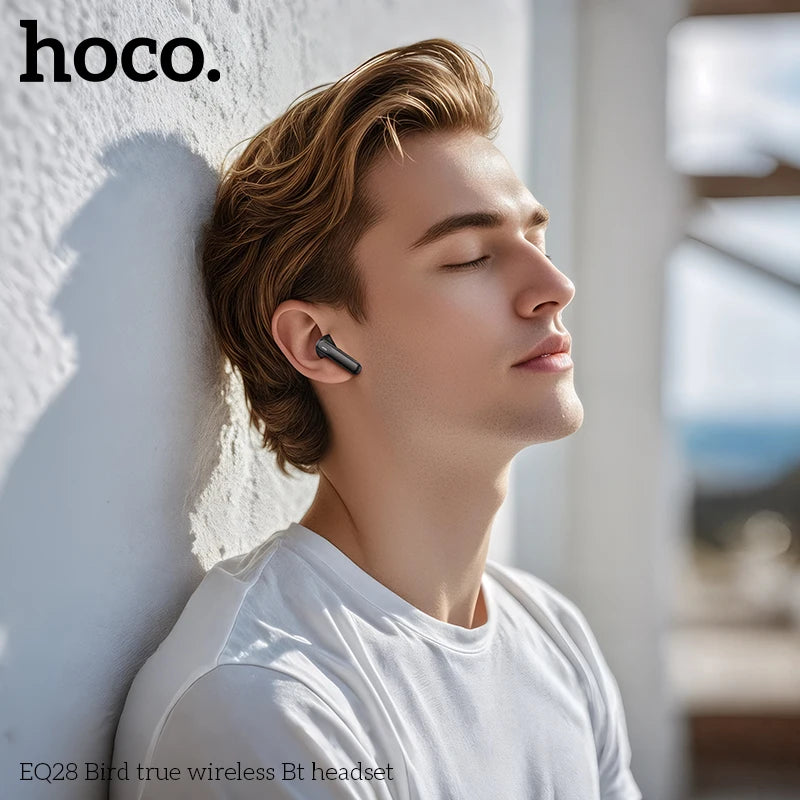 HOCO EQ28 Semi Open Bluetooth Earphones Original Sports Wireless Headsets