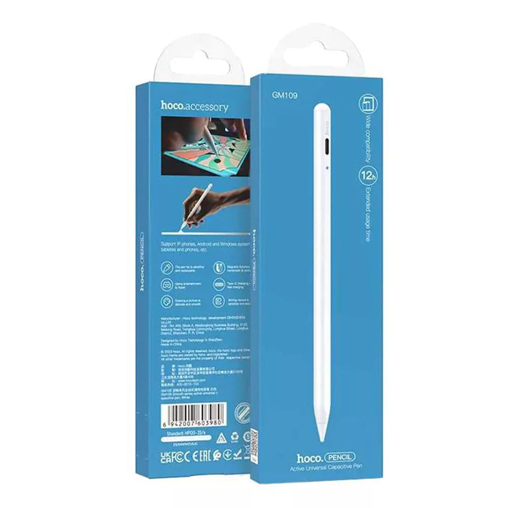Hoco GM109 Active Universal Capacitive Pen Pencil For iPad and Android