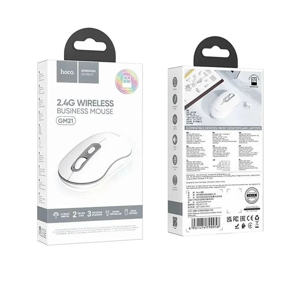 Hoco GM21 Platinum 2.4G Wireless Mouse