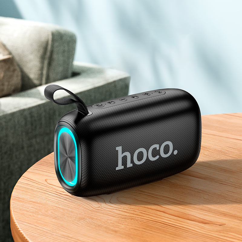 Wireless speaker “HC25 Radiant” portable loudspeaker Black