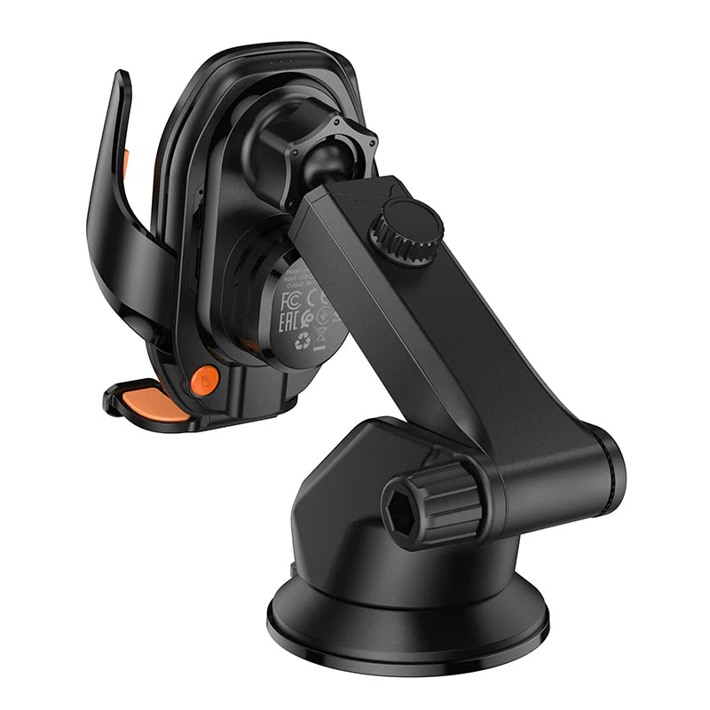 HOCO HW34 3-Axis Linkage Wireless Charging Car Holder for Dashboard/Center Console
