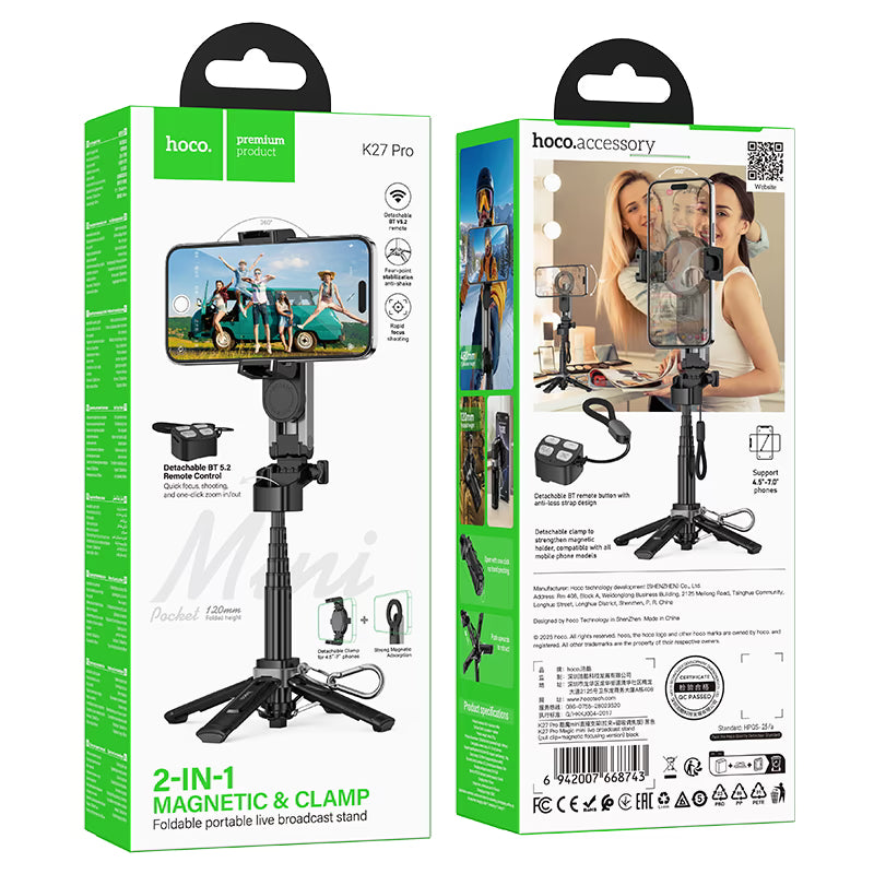 Tabletop holder “K27 Pro Magic” for live broadcast