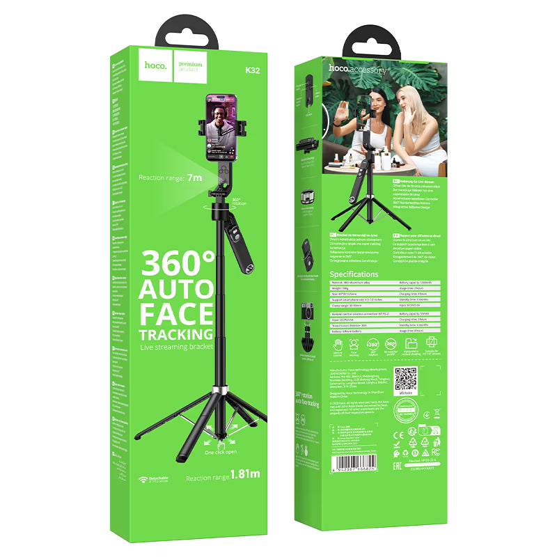 Smart holder “K32 Soporte” quadropod face tracking