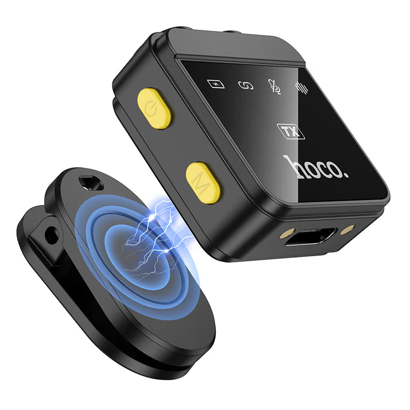 HOCO L17 Dual-Mic Magnetic Wireless Digital Microphone (Lightning/Type-C)