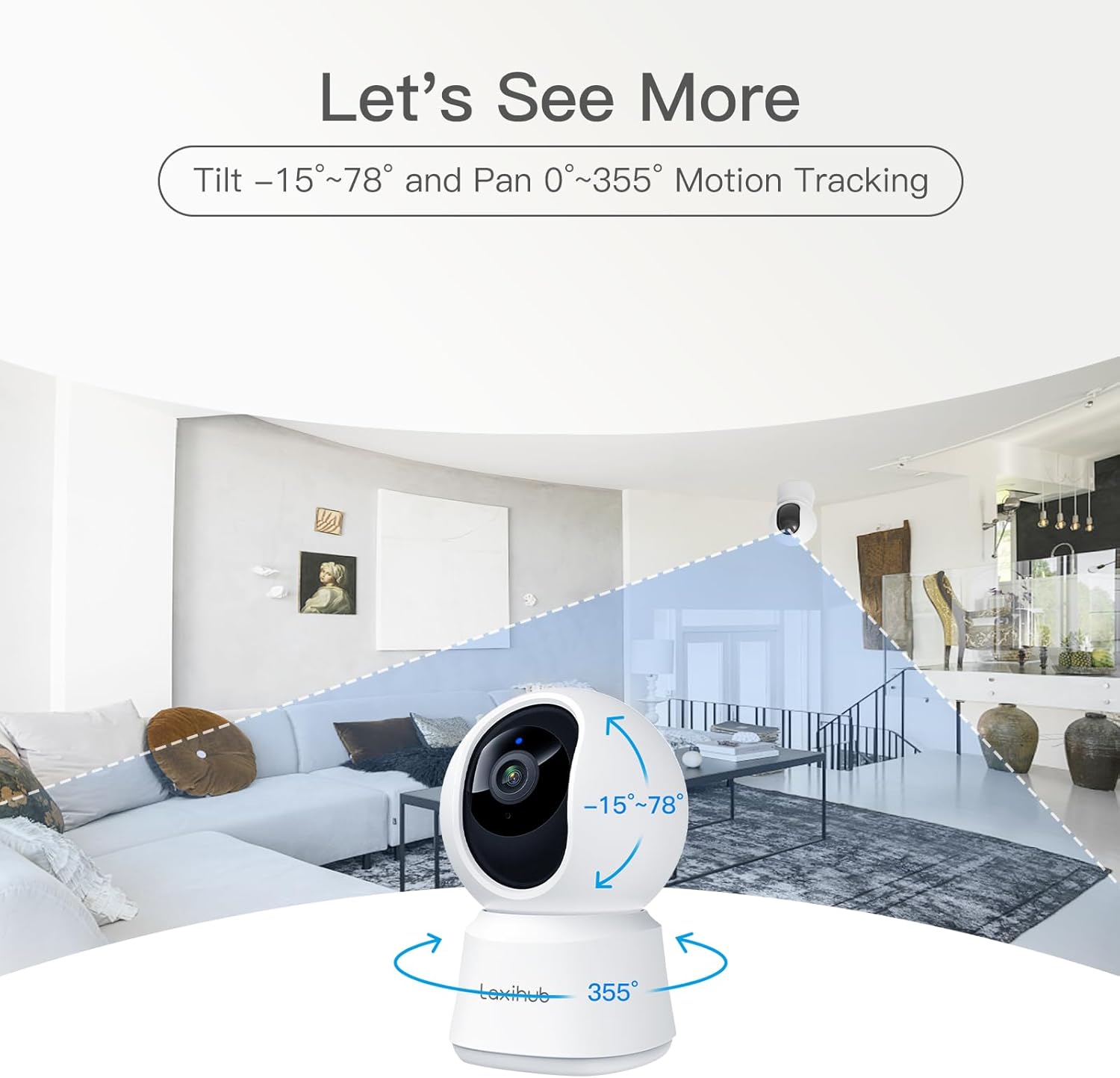 P2T Baby Monitor, Pan/Tilt