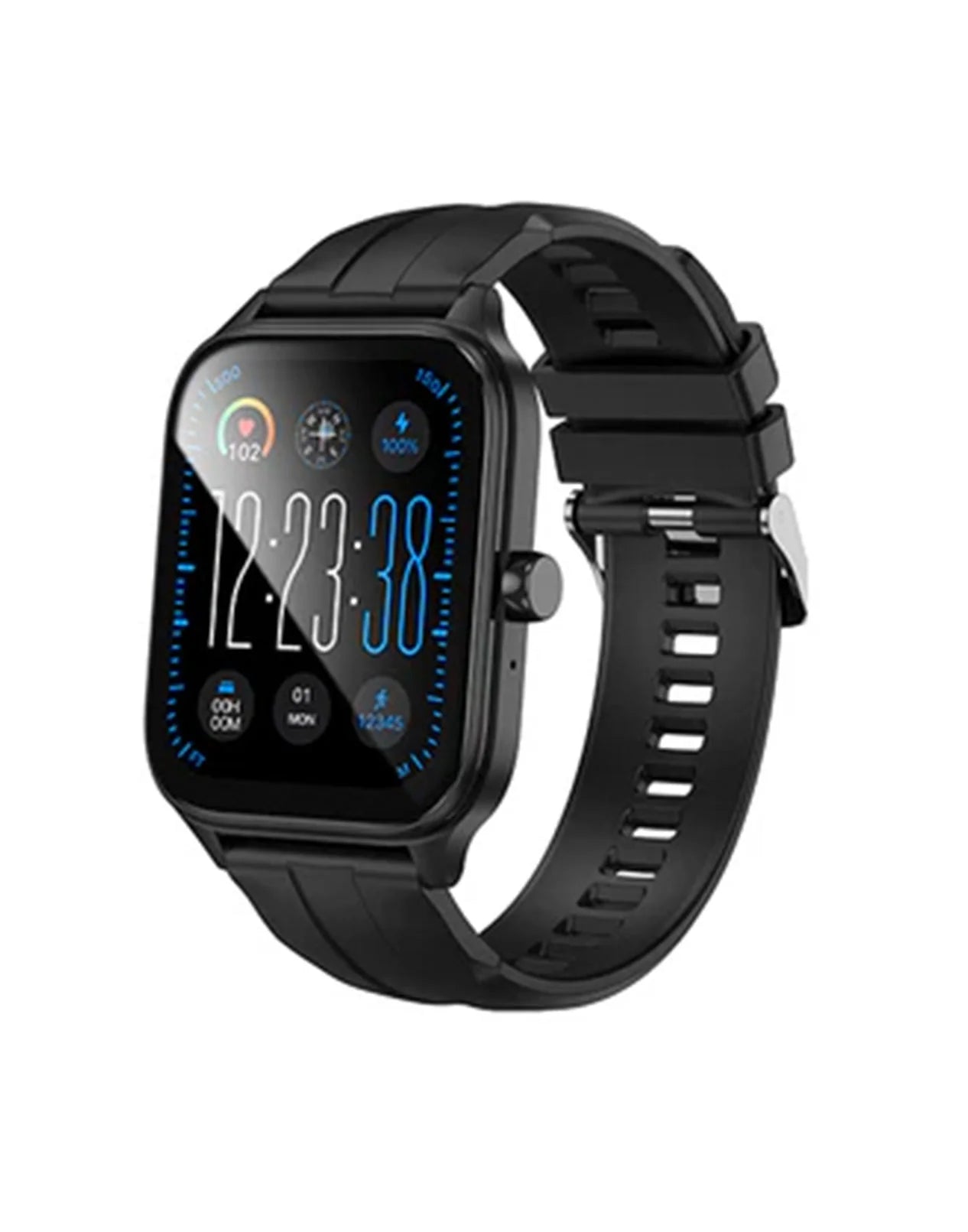hoco Y27 1.95 inch Screen IPX4 Smart Sports Watch, Call Version(Black)