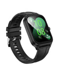hoco Y27 1.95 inch Screen IPX4 Smart Sports Watch, Call Version(Black)