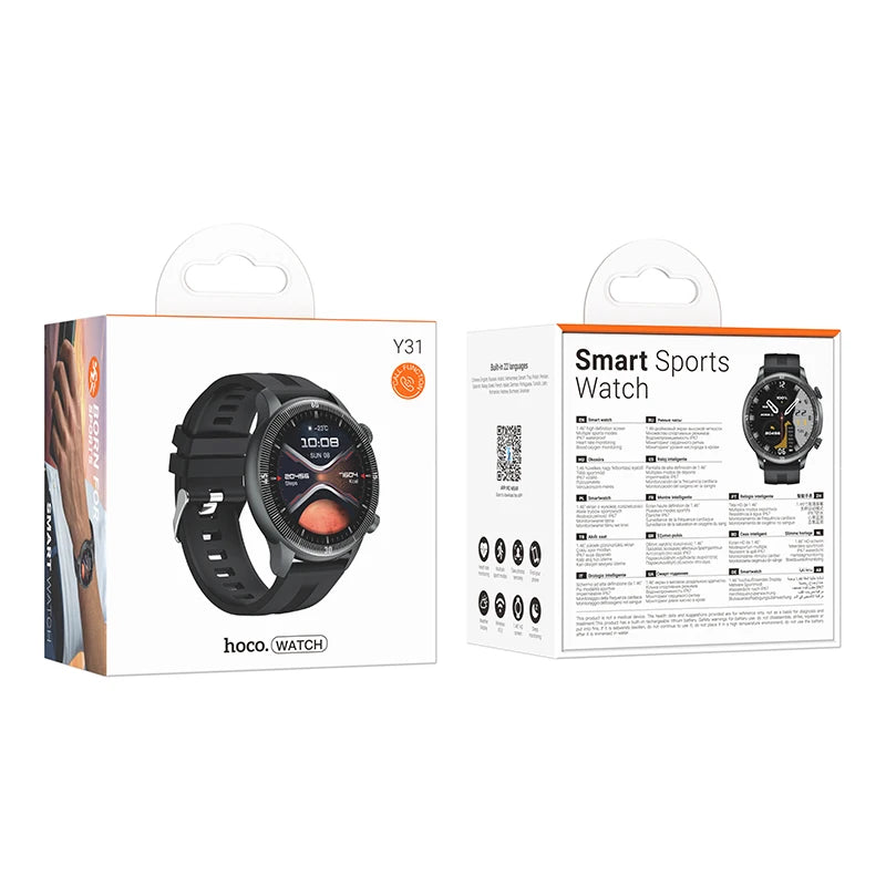 Hoco Y31 Smart Sports Watch Call Version Fashion Smart Watch