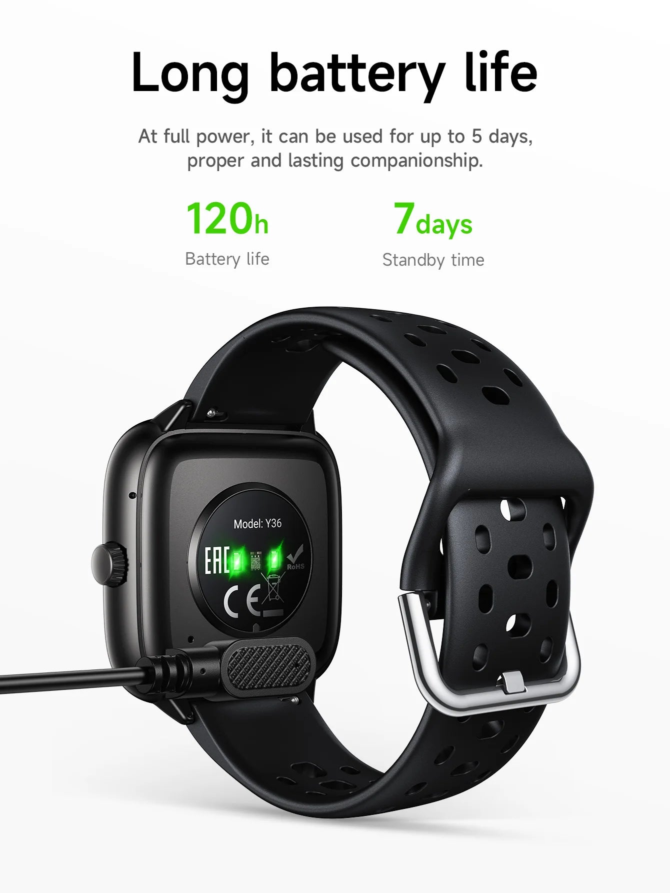 HOCO Y36 1.72 inch TFT Touch Screen Call Version Smart Watch